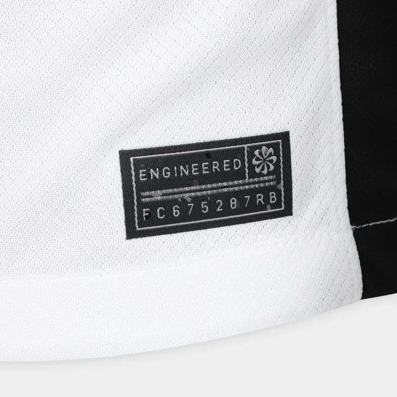 Camisa Corinthians I 25/26 s/n Torcedor Nike Masculina - Branco+Preto