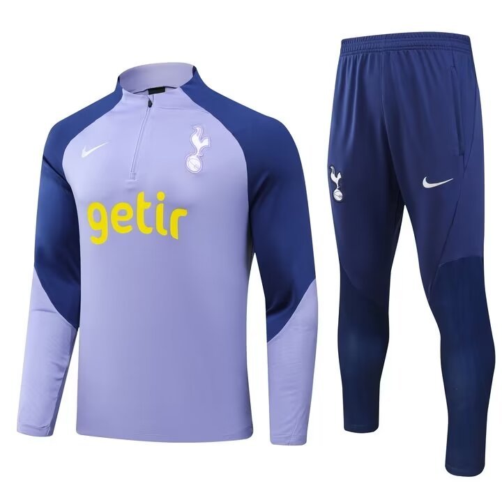 1ac795ea Kit Tottenham Short Zipper Training Violet - Image 1