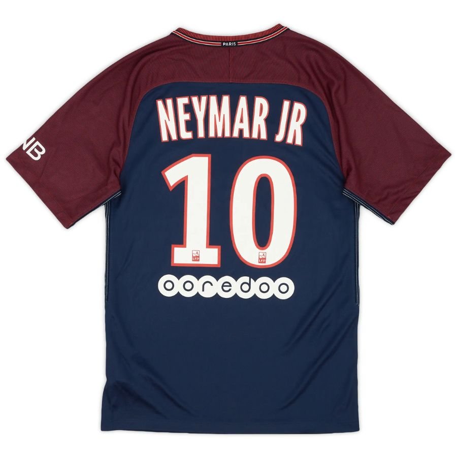 BRINDE-2025-01-13T123821.807 PSG Retro Home 2017/18 Fan Jersey Neymar Jr 10 - Image 1