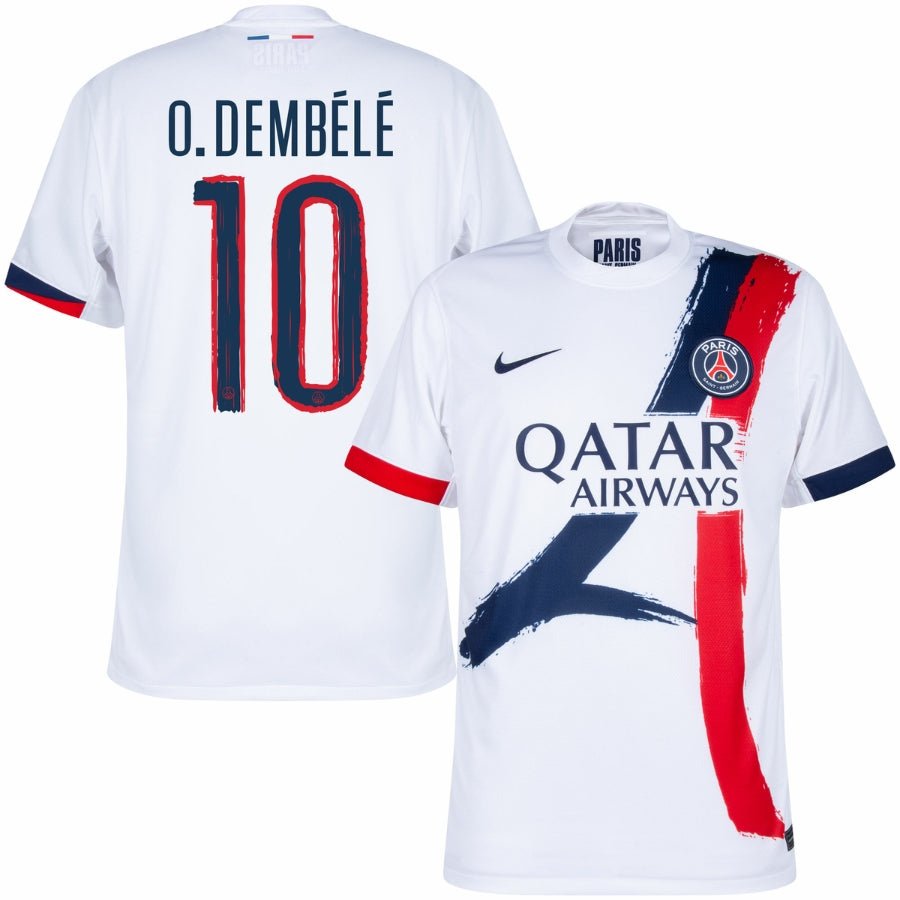 BRINDE-2025-05-04T111538.918 PSG O. Dembélé 10 Away Fan Jersey 2024/25 - Image 1