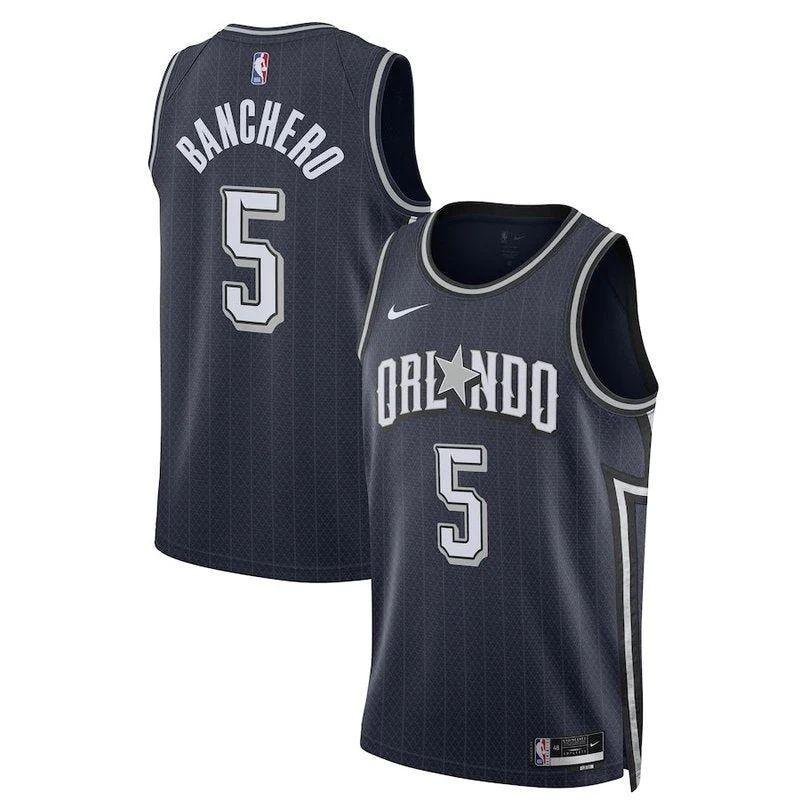 ImagemdoWhatsAppde2025-03-20a_s_07.59.32_d6f27911 Paolo Banchero Orlando Magic Unisex 23/24 NBA Jersey - Navy - City Edition - Image 1