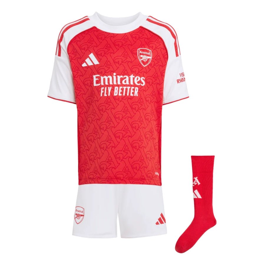 Textodoseuparagrafo-2025-06-06T180629.271 Kids Kit Arsenal Home Fan Jersey 2025/26 - Image 1