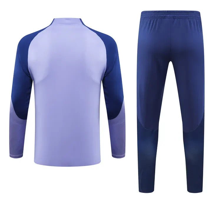 Kit Tottenham Short Zipper Training Violet - Image 2